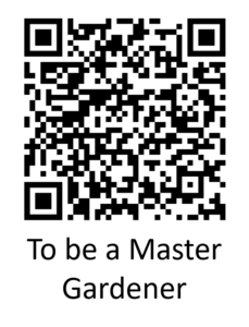 I Want to be a Master Gardener