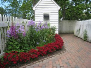 Colonial Williamsburg Garden Path