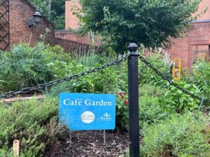 Jamestown Settlement Garden Cafe